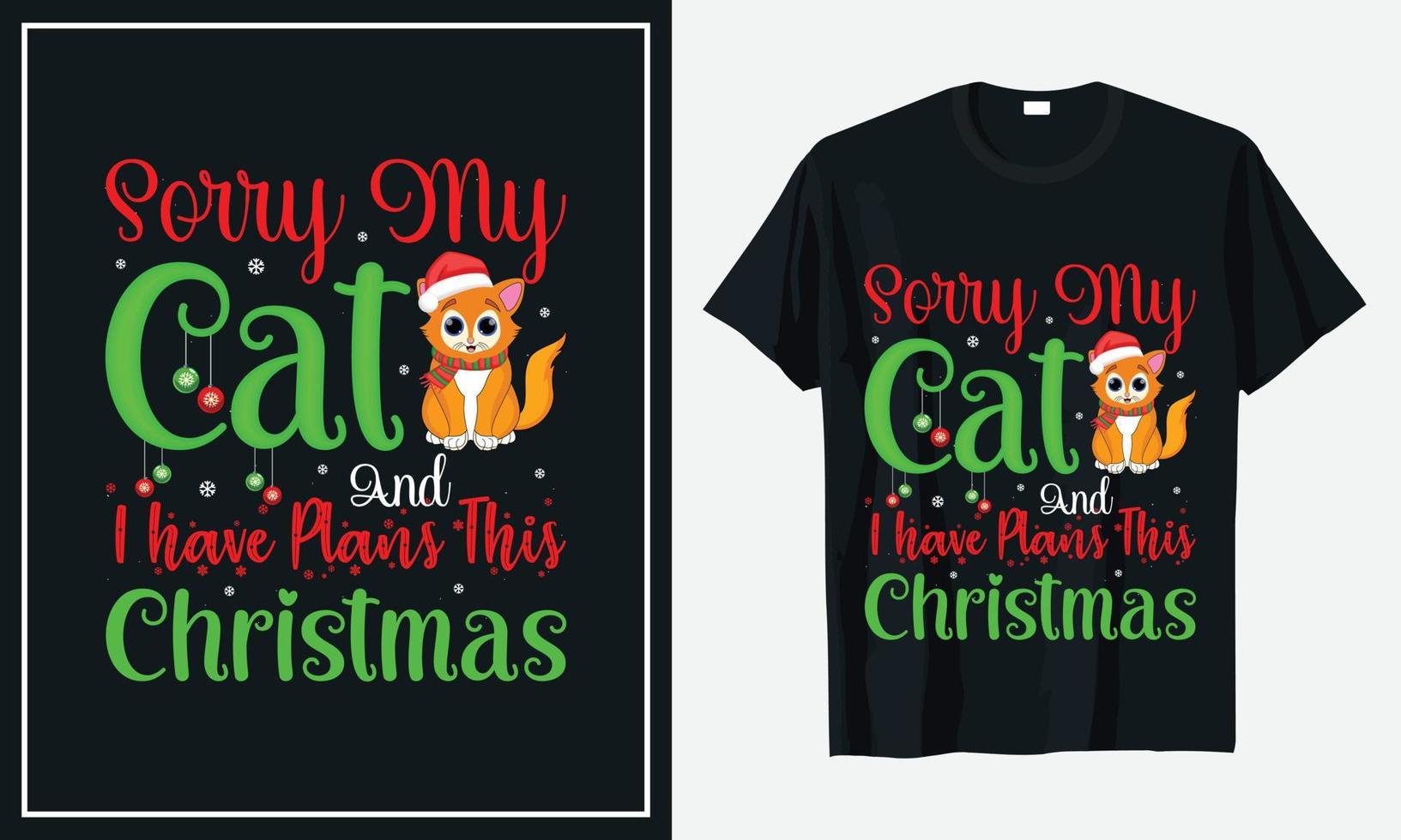 Cat Plans For Christmas T-Shirt Cat Plans For Christmas T-Shirt