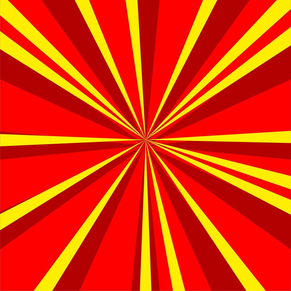 fondo abstracto rojo cómico vector