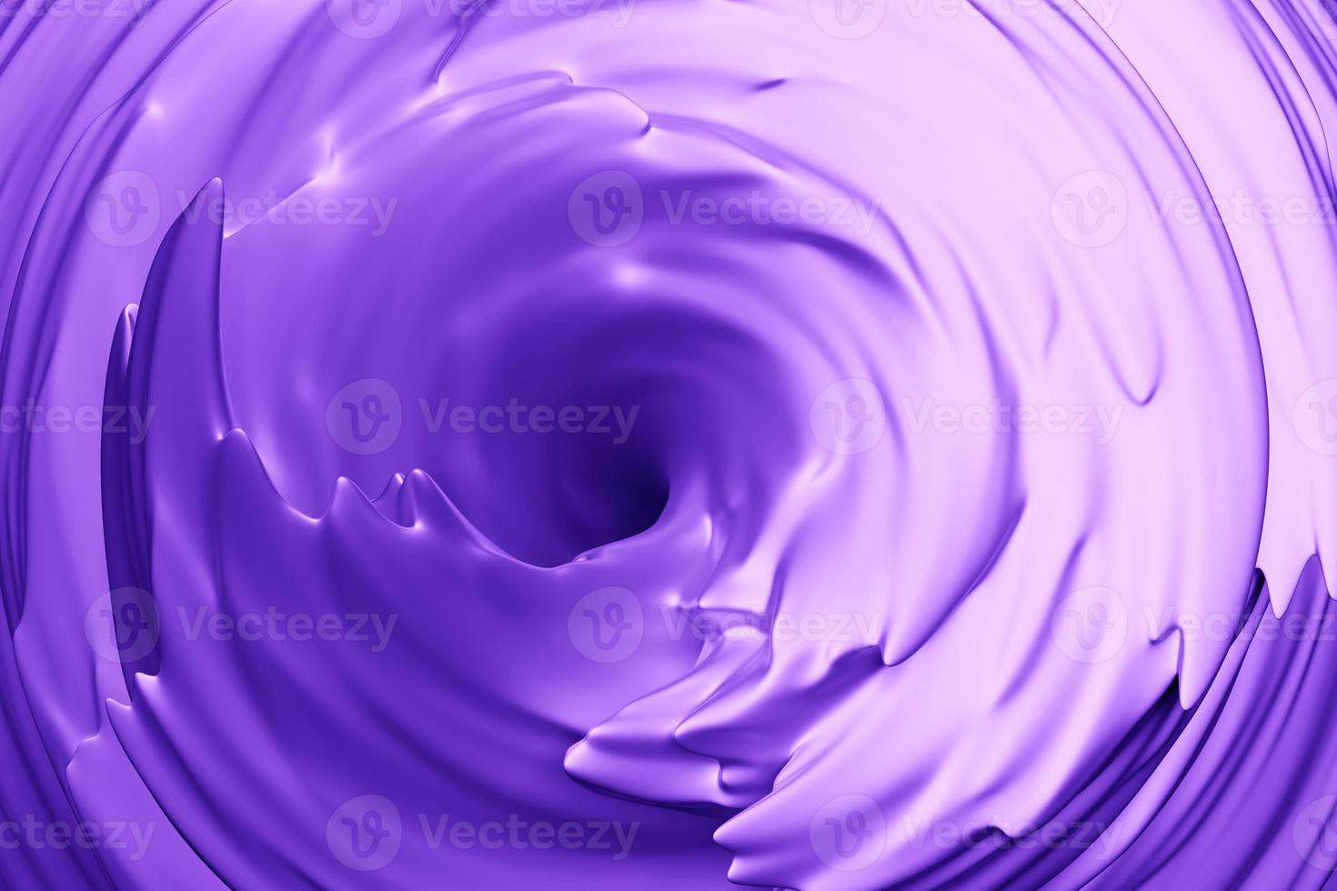 3D illustration of a hypnotic pattern.  Abstract  purple  shimmering circles and glitter. Luxurious background design photo