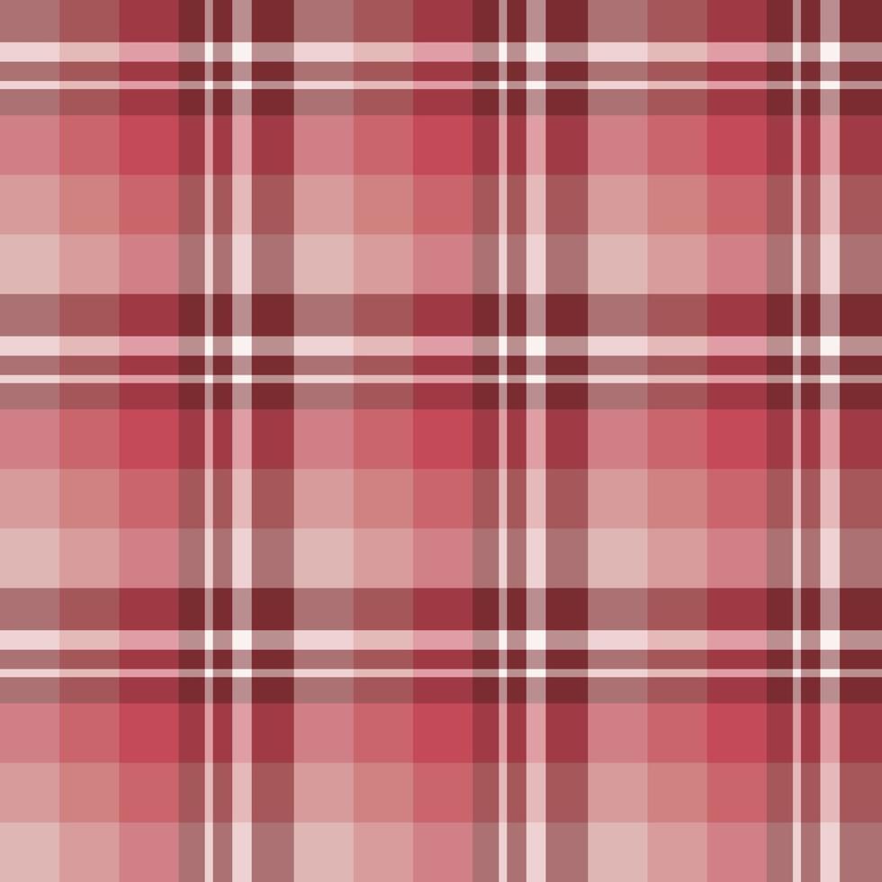 Seamless pattern in exquisite berry red and pink colors for plaid, fabric, textile, clothes, tablecloth and other things. Vector image.