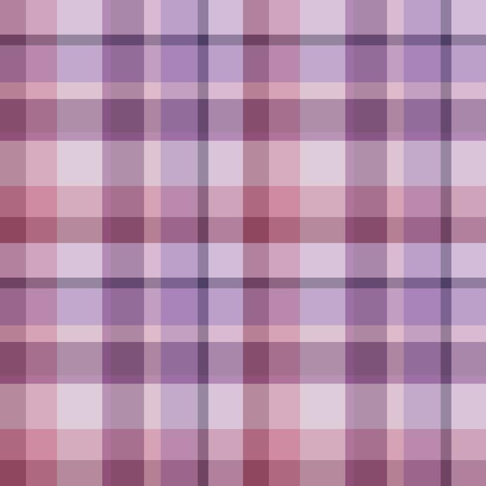patrón impecable en impresionantes colores rosa claro y oscuro y violeta para tela escocesa, tela, textil, ropa, mantel y otras cosas. imagen vectorial vector