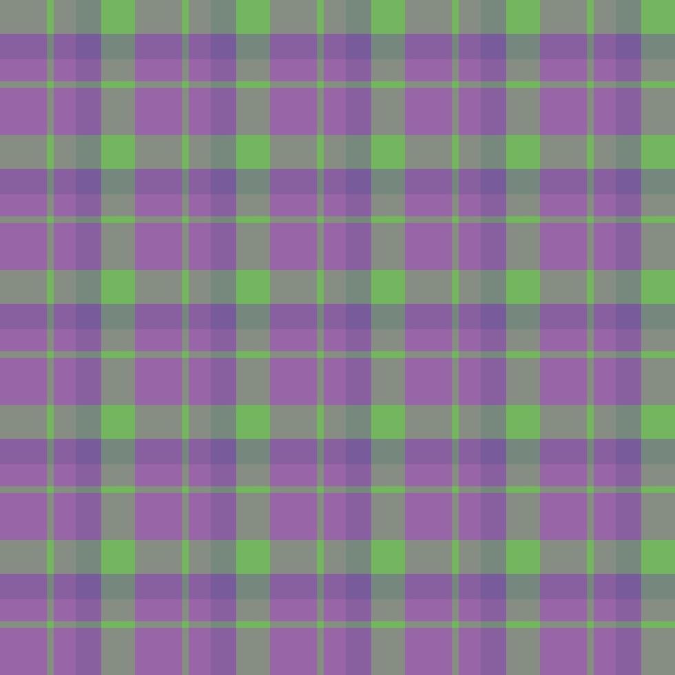 Seamless pattern in creative bright violet and green colors for plaid, fabric, textile, clothes, tablecloth and other things. Vector image.