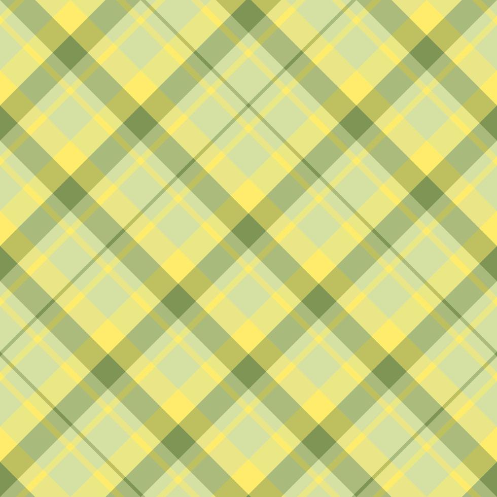 patrón impecable en creativos y encantadores colores amarillo y verde para cuadros, telas, textiles, ropa, manteles y otras cosas. imagen vectorial 2 vector