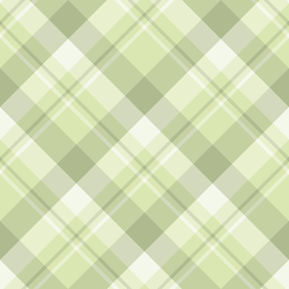 patrón impecable en impresionantes colores verde pastel para tela escocesa, tela, textil, ropa, mantel y otras cosas. imagen vectorial 2 vector