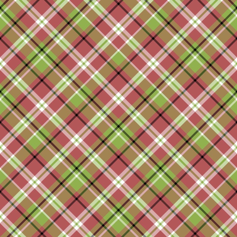patrón impecable en exquisitos colores navideños rojos, verdes, blancos y negros para cuadros, telas, textiles, ropa, manteles y otras cosas. imagen vectorial 2 vector