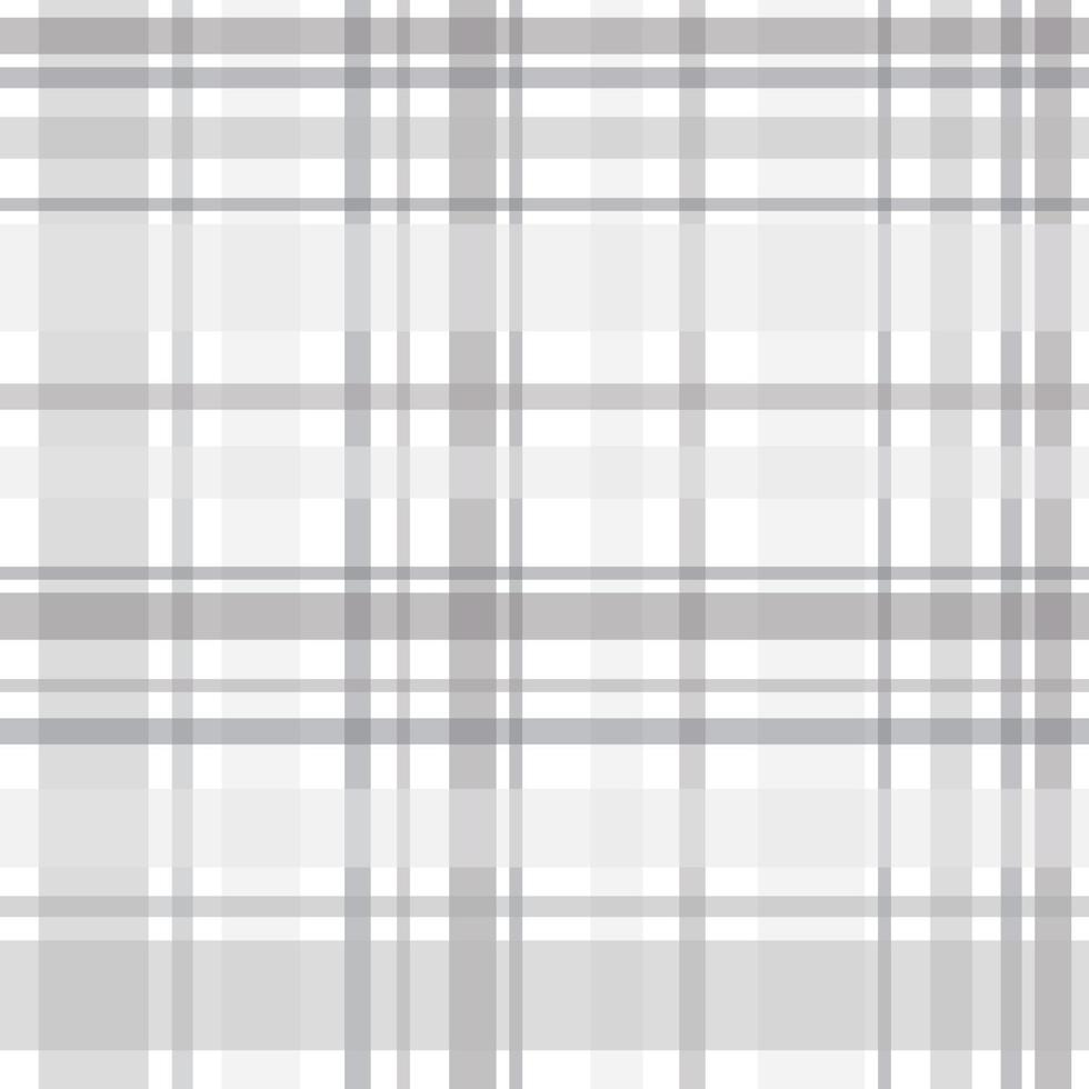 Seamless pattern in cute light grey and white colors for plaid, fabric, textile, clothes, tablecloth and other things. Vector image.