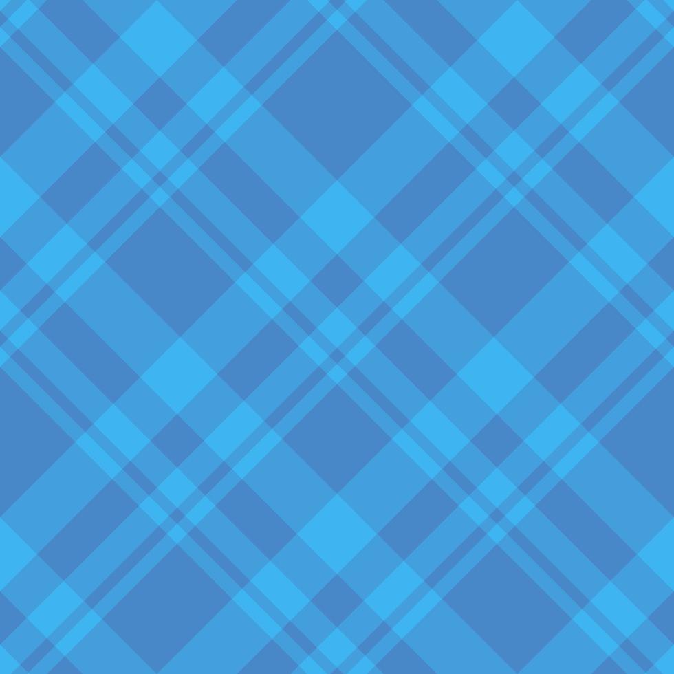 Seamless pattern in charming light and dark blue colors for plaid, fabric, textile, clothes, tablecloth and other things. Vector image.