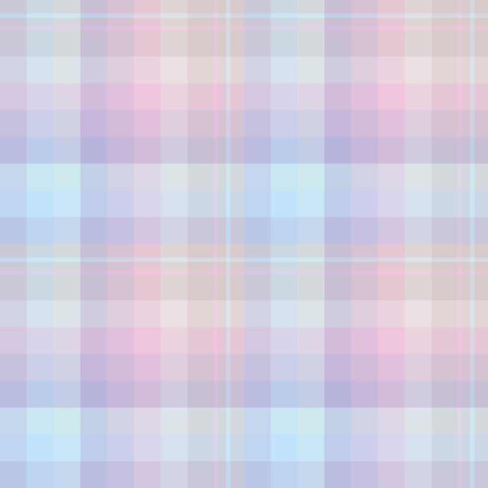 Seamless pattern in awesome pastel colors for plaid, fabric, textile, clothes, tablecloth and other things. Vector image.