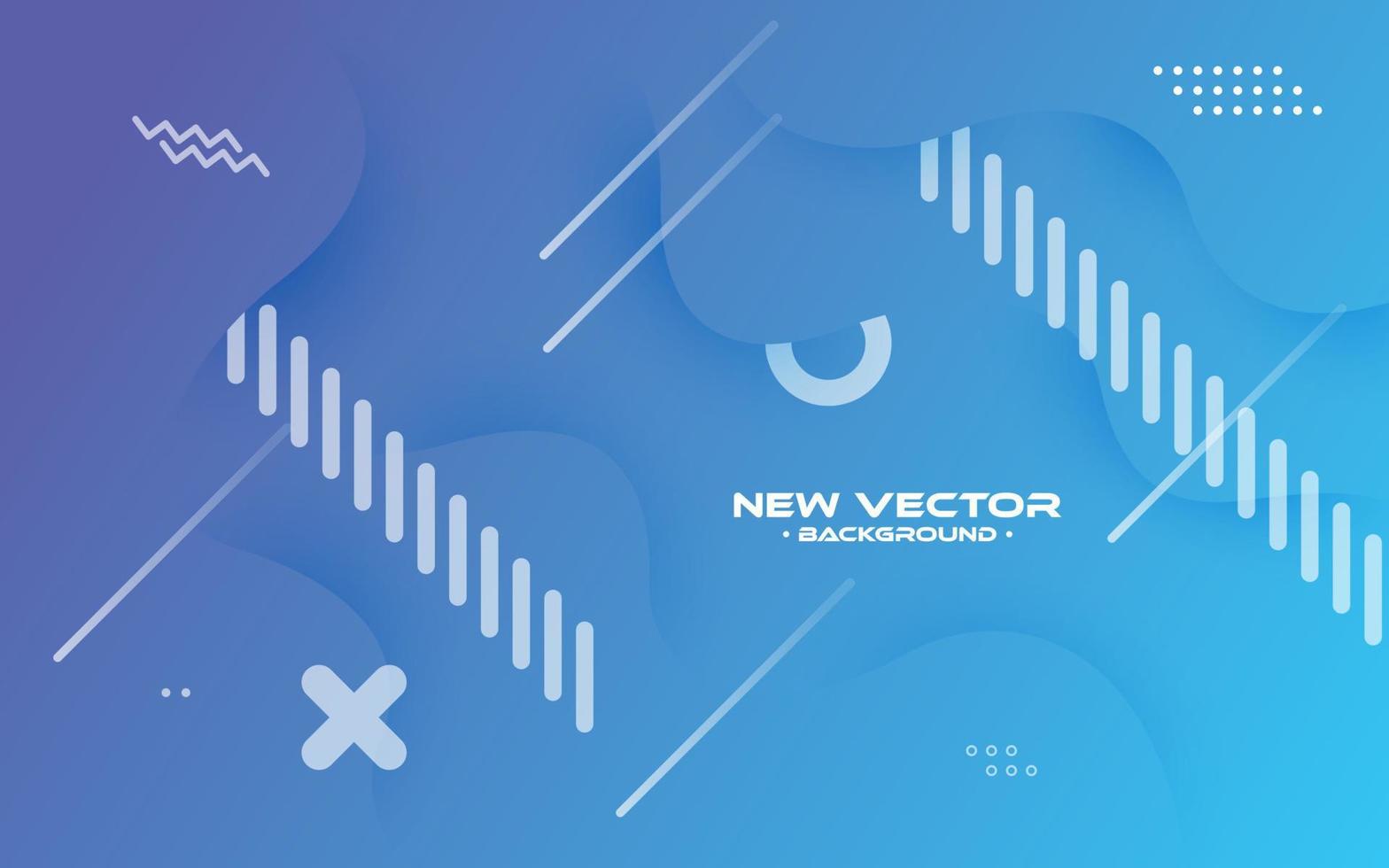 diseño de fondo de estilo texturizado 3d azul dinámico. Fondo de vector abstracto moderno.