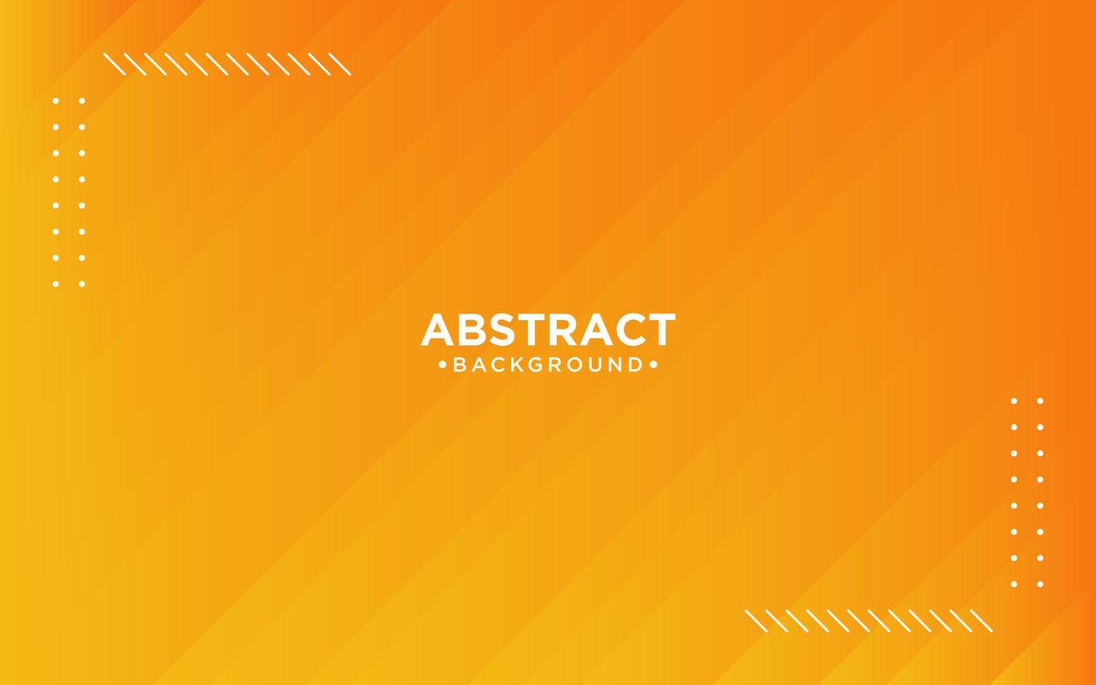 Abstract Yellow and Orange Colored Background with Diagonal Stripes. Vector Geometric Minimal Pattern.