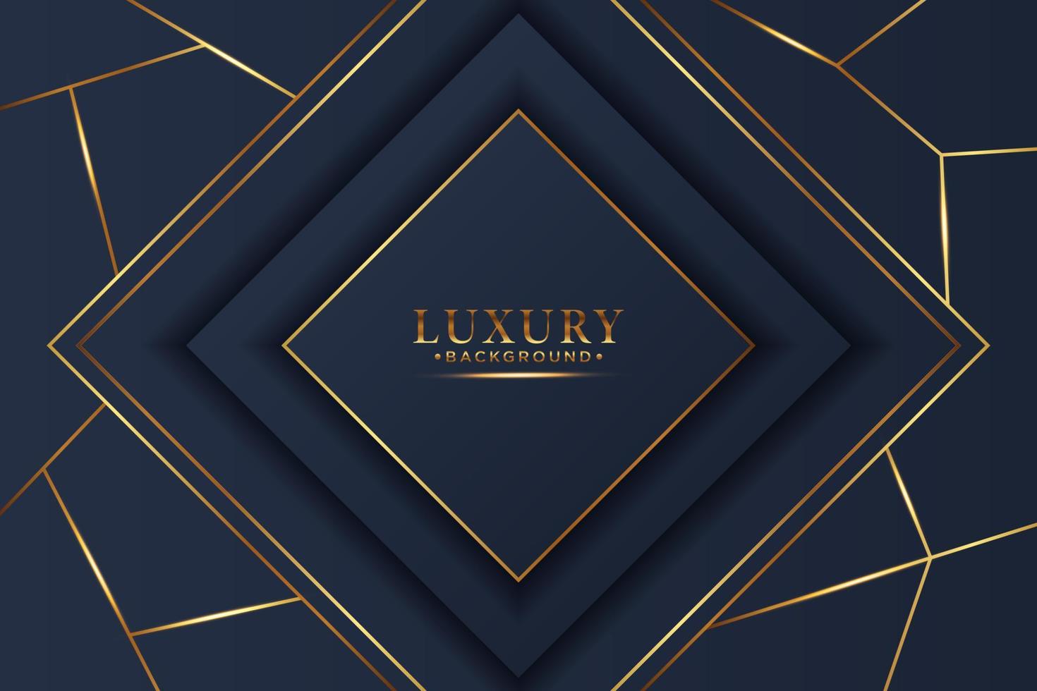 Golden lines luxury on white overlap brown and black shades color background. elegant realistic paper cut style 3d. vector