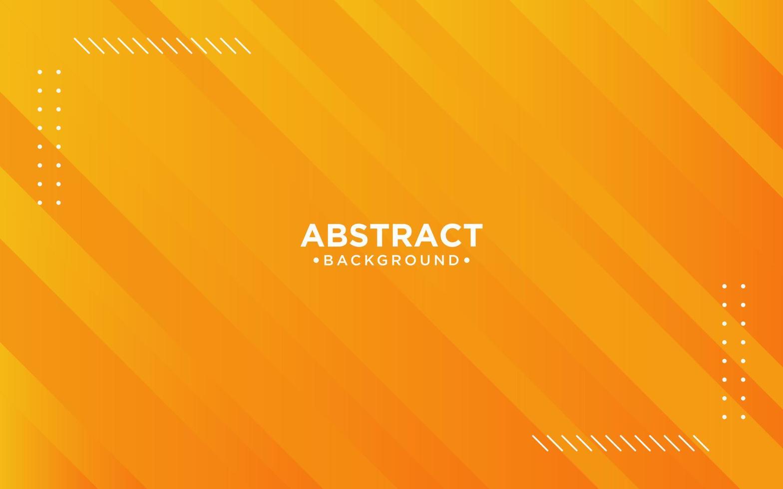 Abstract Yellow and Orange Colored Background with Diagonal Stripes. Vector Geometric Minimal Pattern.