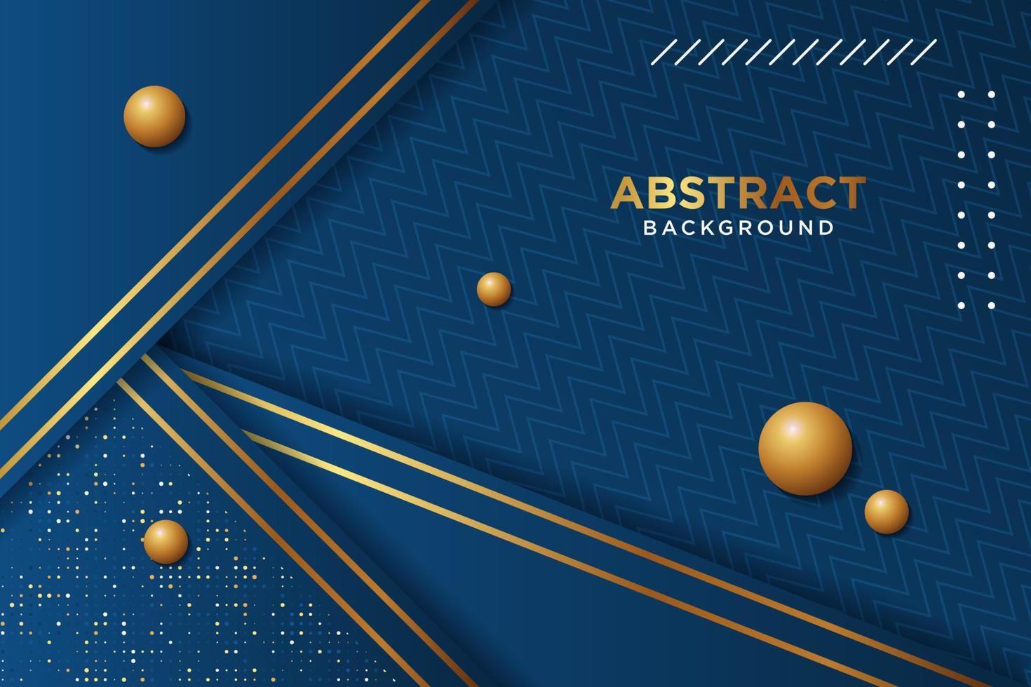 Luxurious premium dark blue abstract background with blue light lines and texture. Premium Vector. vector