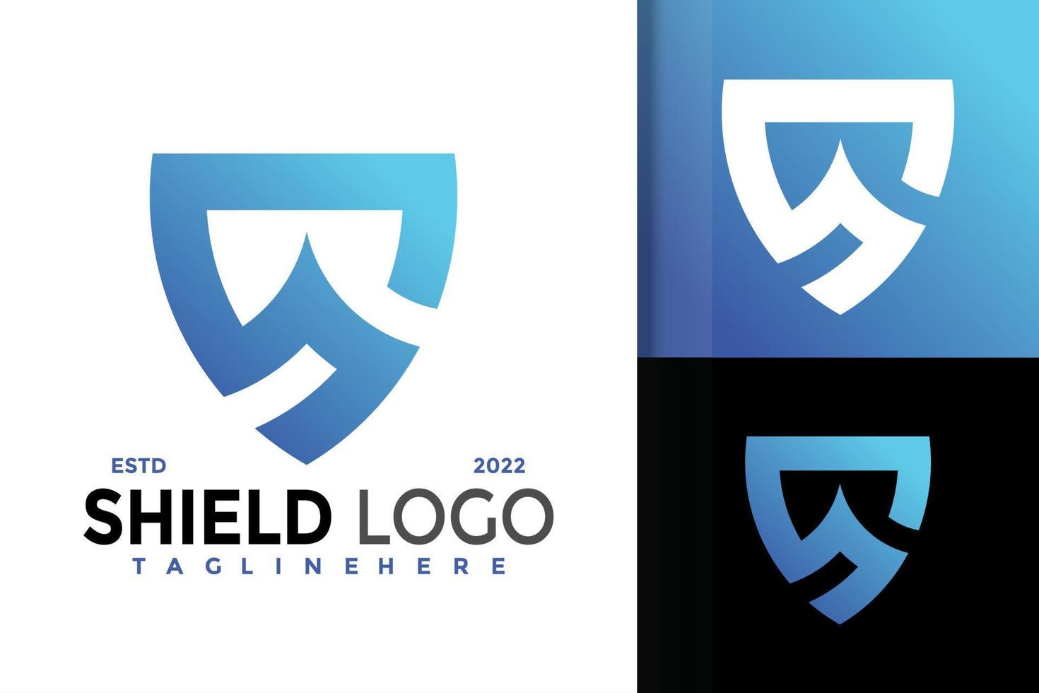 Letter SW or WS Shield Logo Design, brand identity logos vector, modern logo, Logo Designs Vector Illustration Template