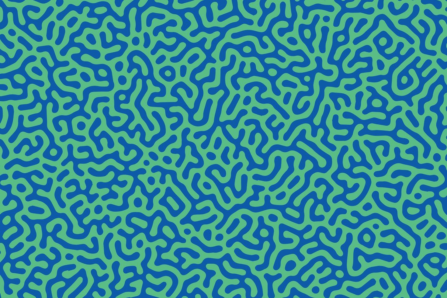 Turing pattern. Textures common in nature such as stripes and spots  biology, biotechnology, chemistry and science abstract vector background.