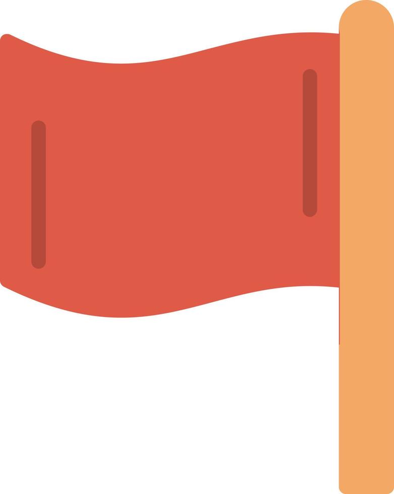Flag  Flat Icon vector