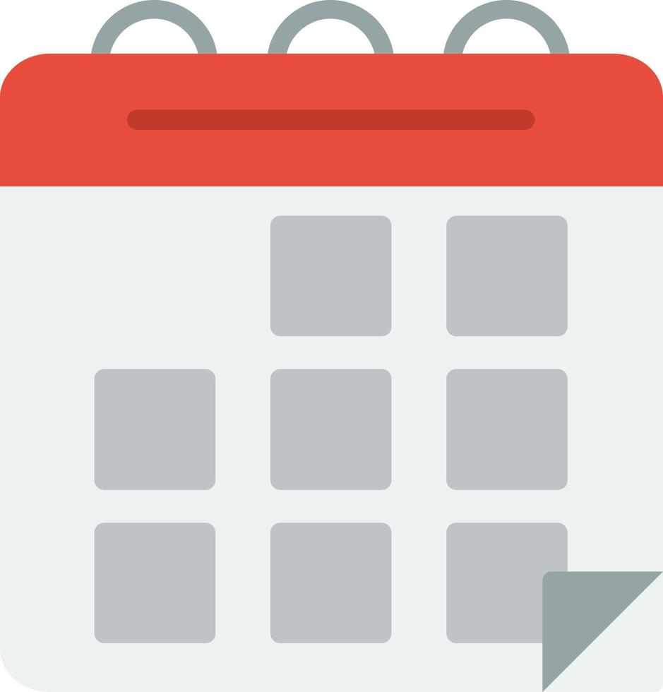Calendar Vector Flat Icon