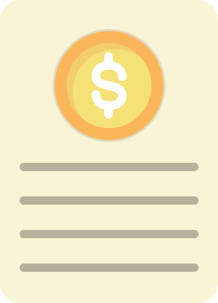 Credit Flat Icon vector