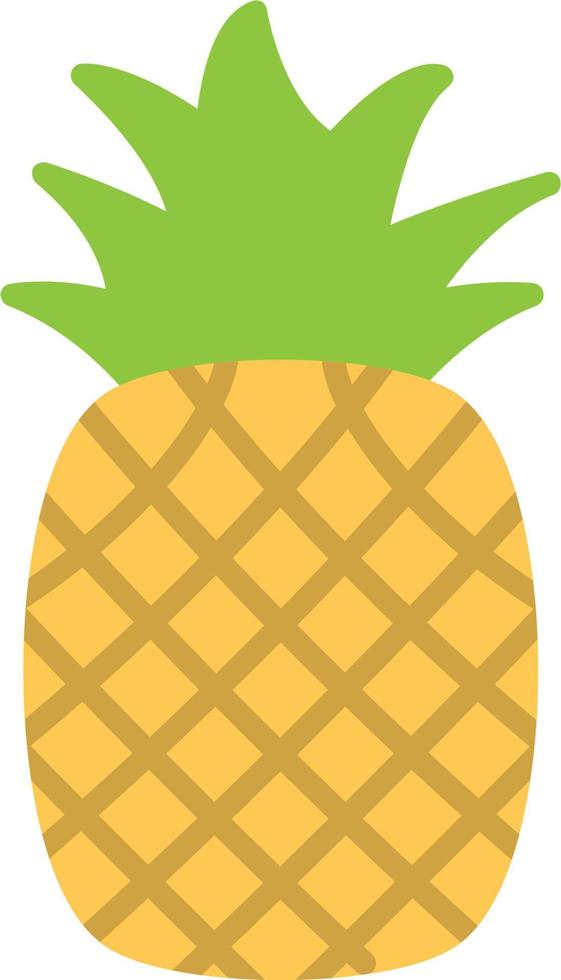 Pine Apple Flat Icon vector