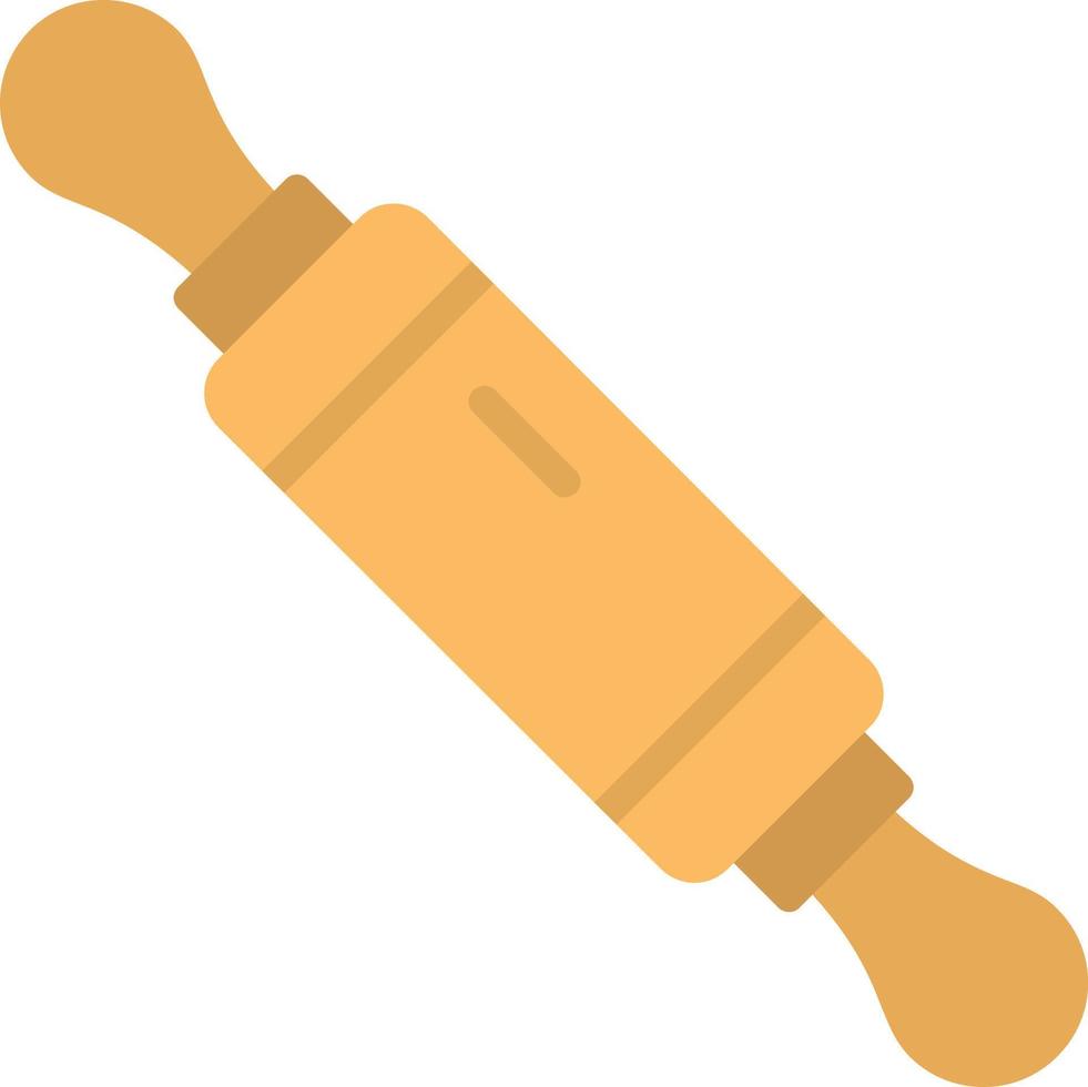 Rolling Pin Flat Icon vector