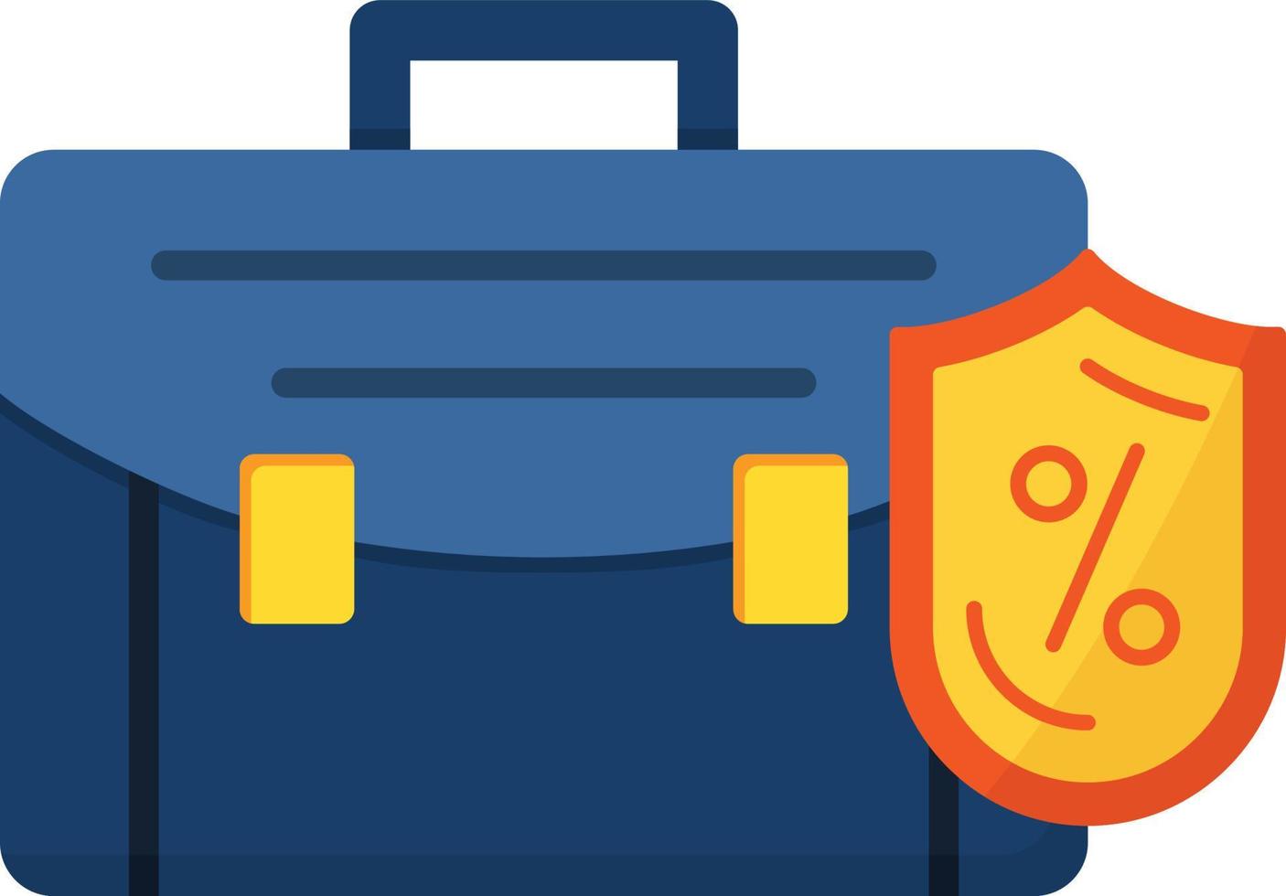 Suitcase Flat Icon vector