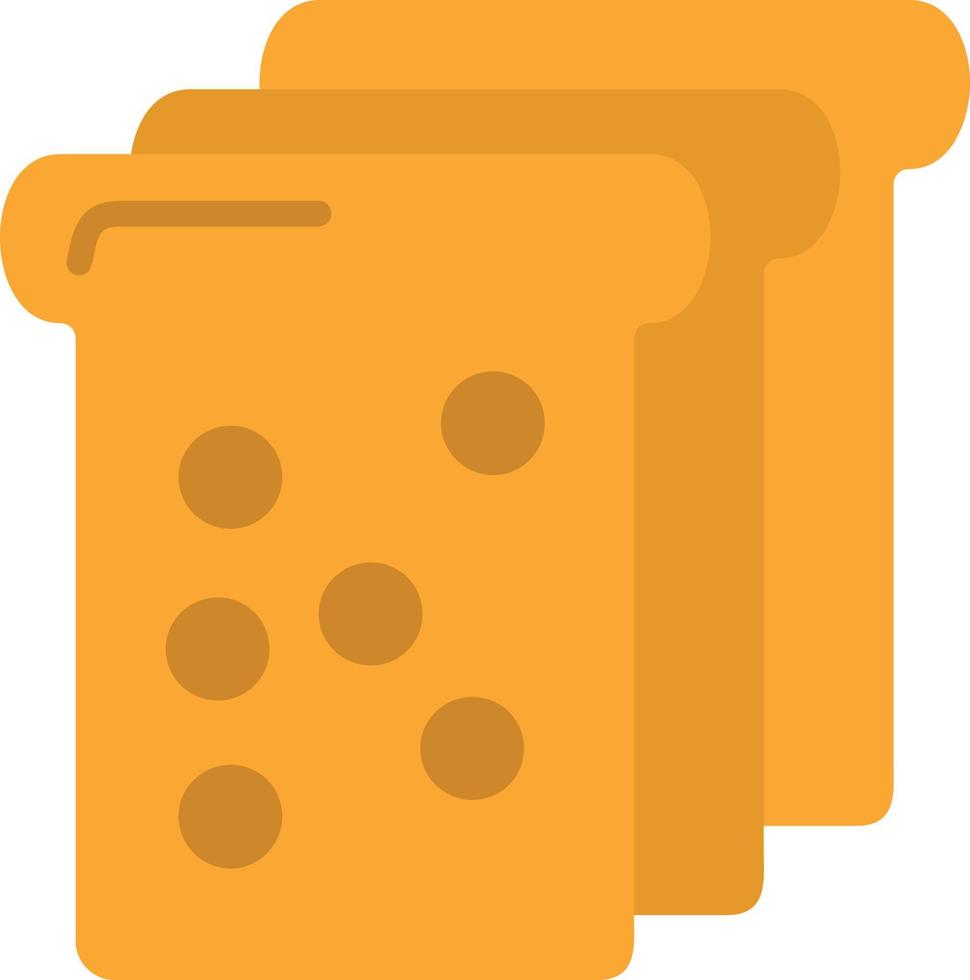 Bread Flat Icon vector