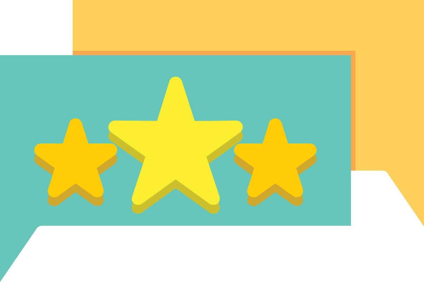 Rating Vector Flat Icon