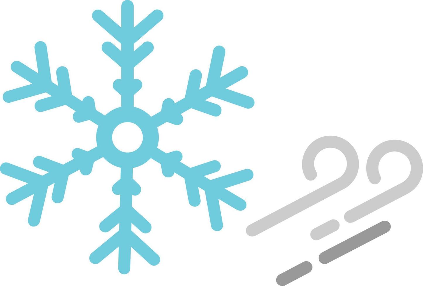 Freezing Flat Icon vector