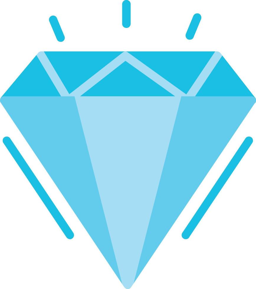 Diamond Flat Icon vector