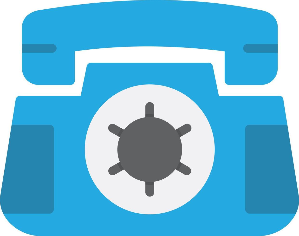 Telephone Flat Icon vector