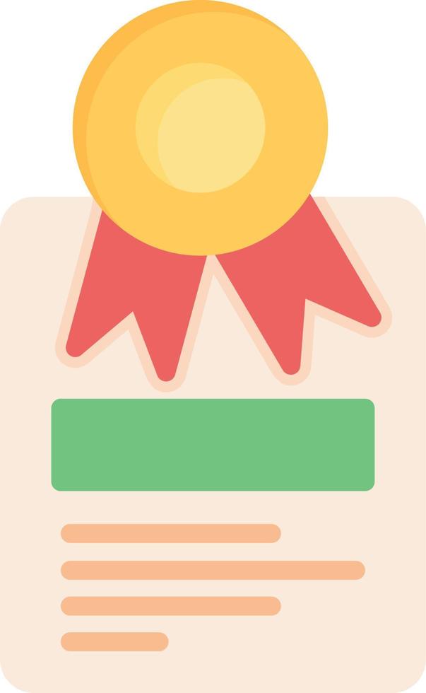 Award Flat Icon vector