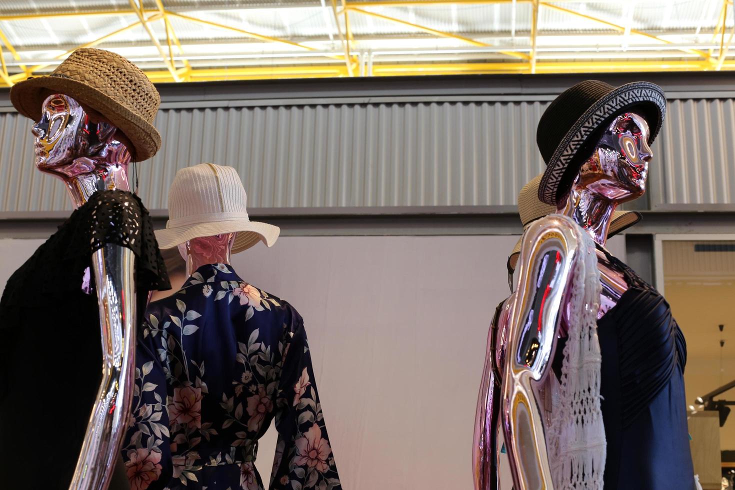 Tel Aviv Israel March 15, 2020. A mannequin is on display in a large store. photo