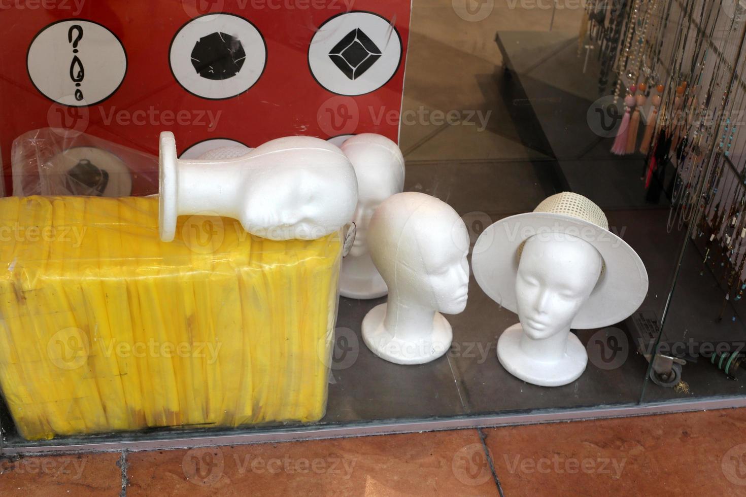 Tel Aviv Israel March 15, 2020. A mannequin is on display in a large store. photo