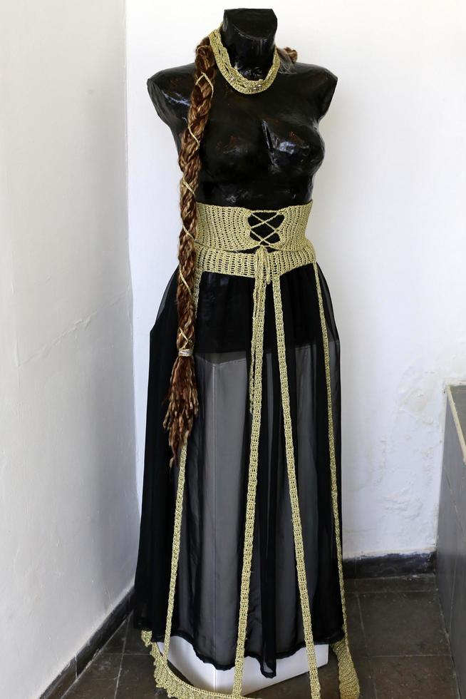 Tel Aviv Israel March 15, 2020. A mannequin is on display in a large store. photo