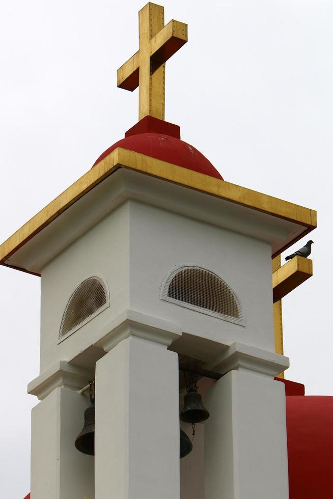 March 23, 2019 . The Monastery of the Holy Apostles is a male monastery of the Jerusalem Orthodox Church in Israel. photo