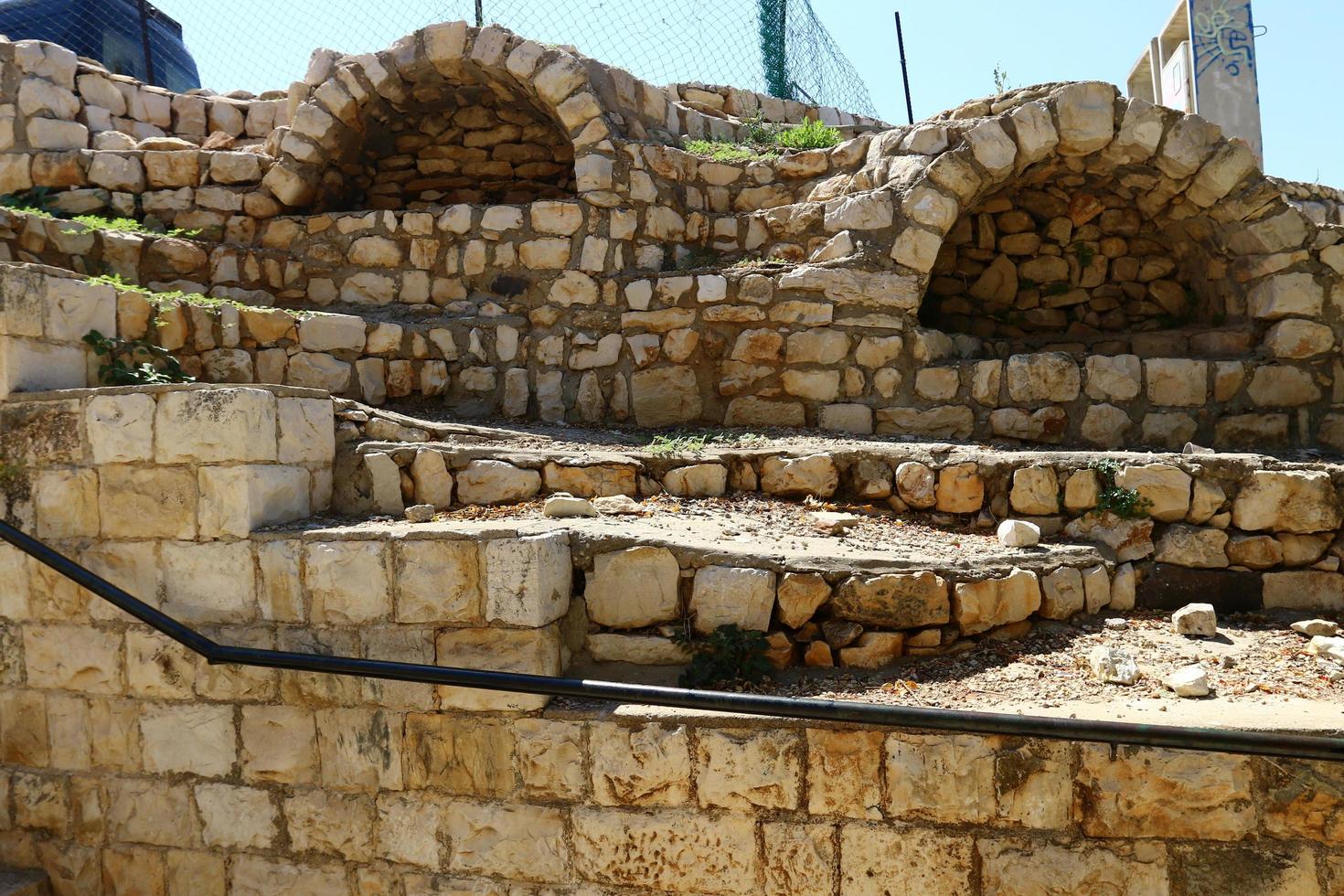 November 18, 2018 . Safed - a city in the Northern District of Israel, holy cities for Jews, a city of cabalists photo