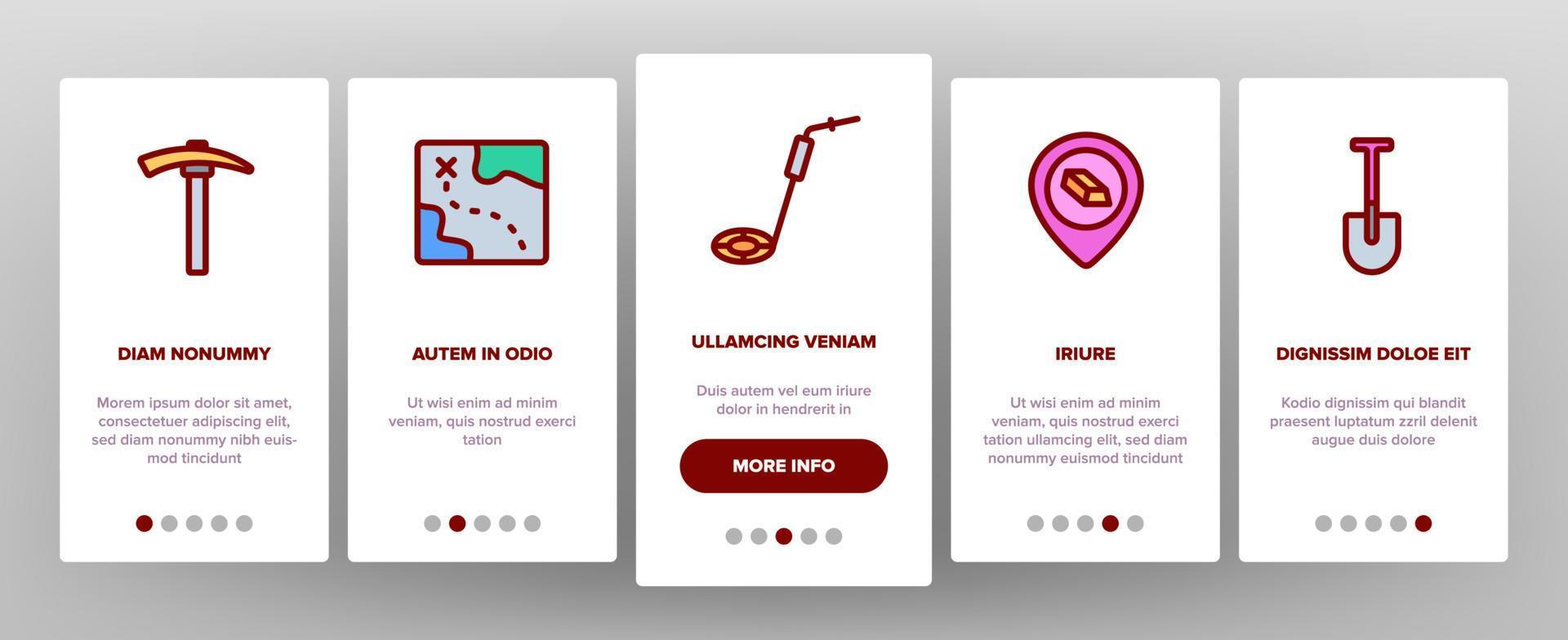 Treasure Hunter Tool Vector Onboarding
