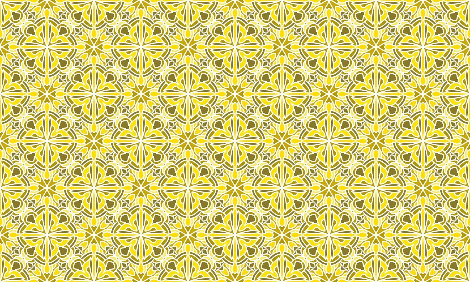 gold background ethnic pattern abstract vector