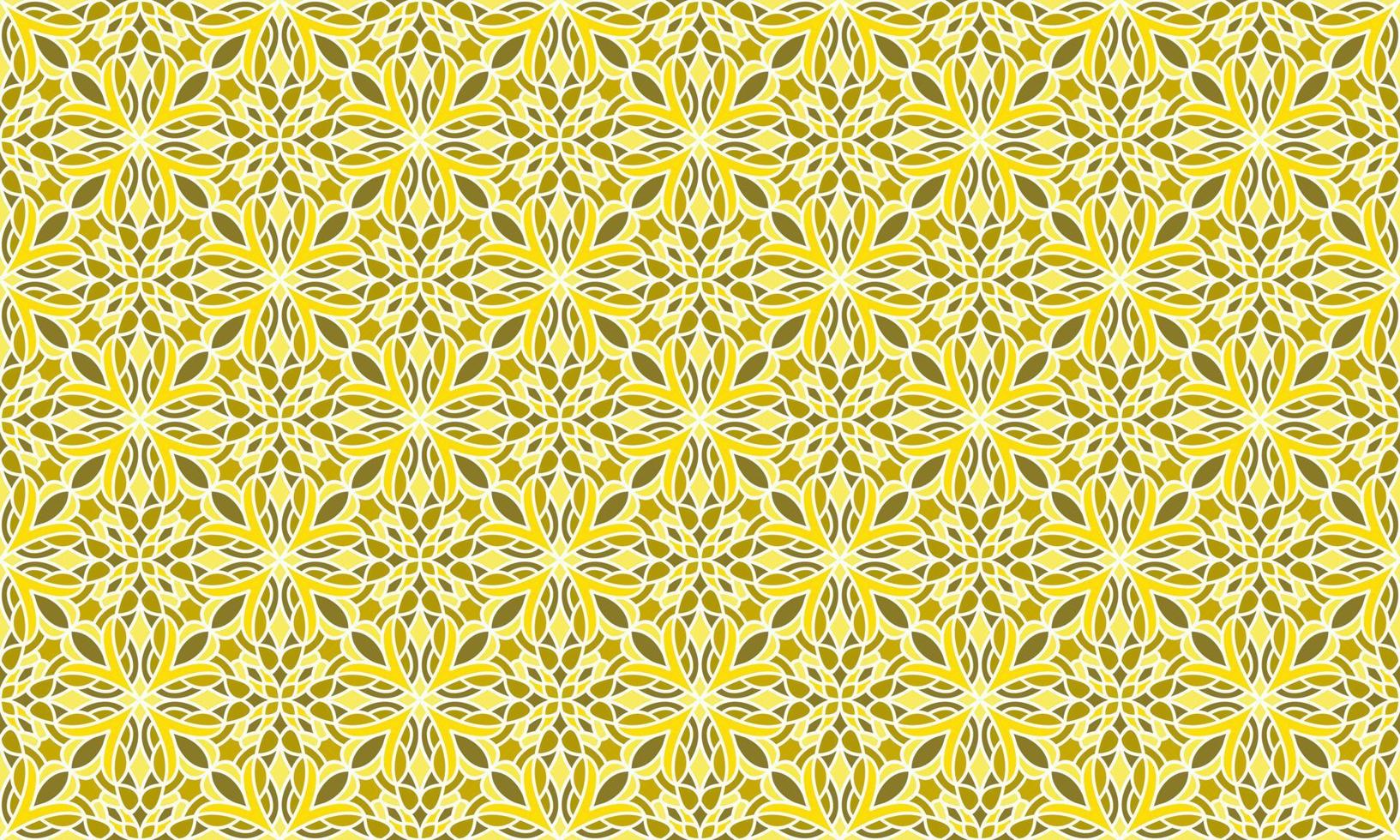 gold background ethnic pattern abstract vector