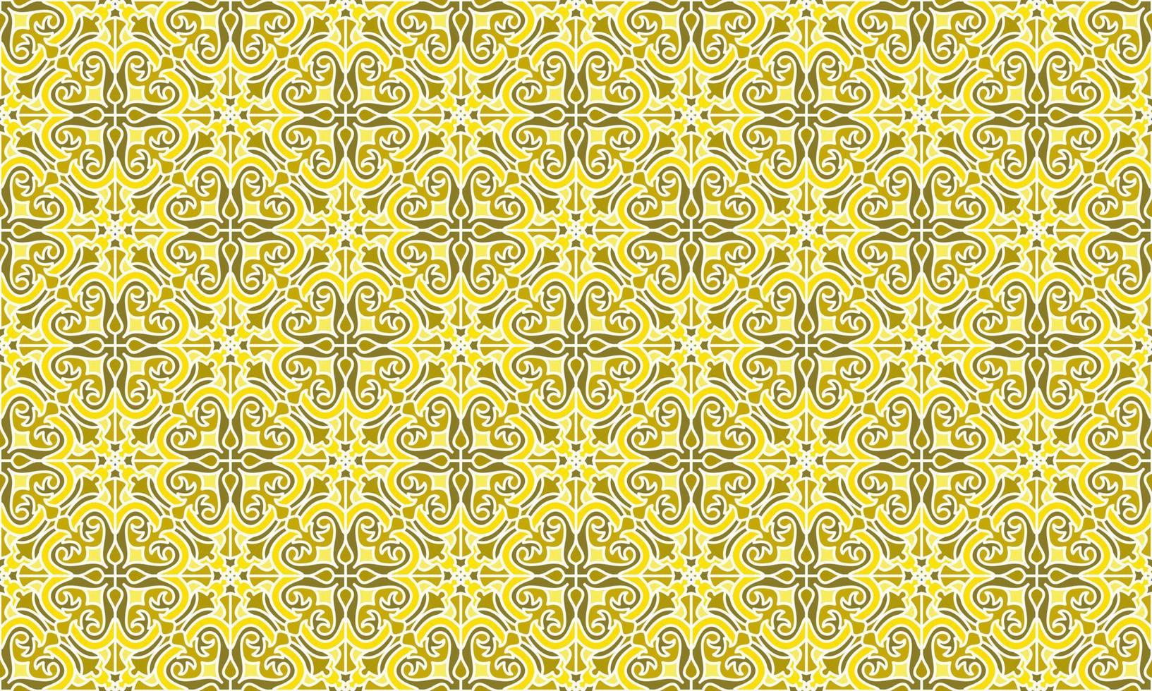 gold background ethnic pattern abstract vector