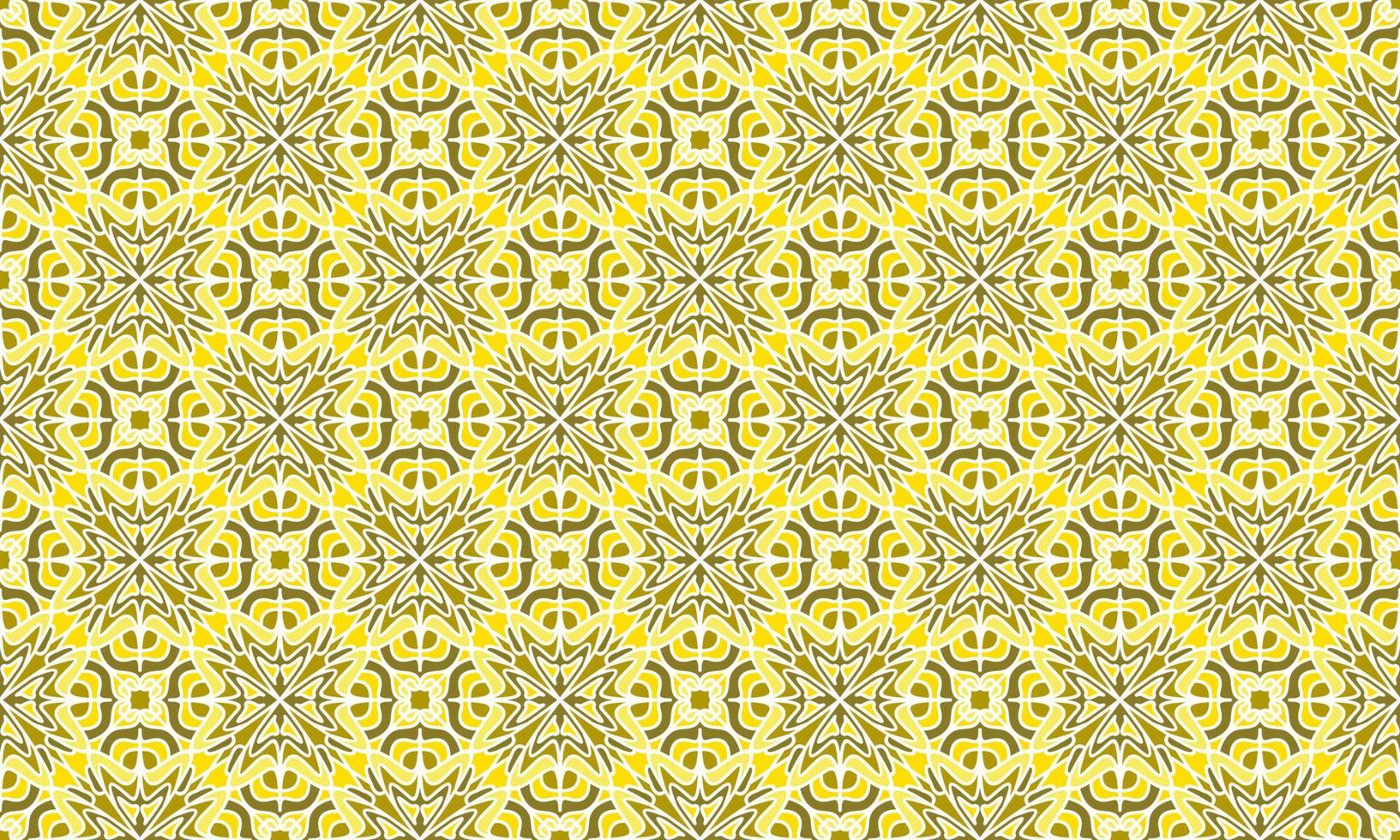 gold background ethnic pattern abstract vector