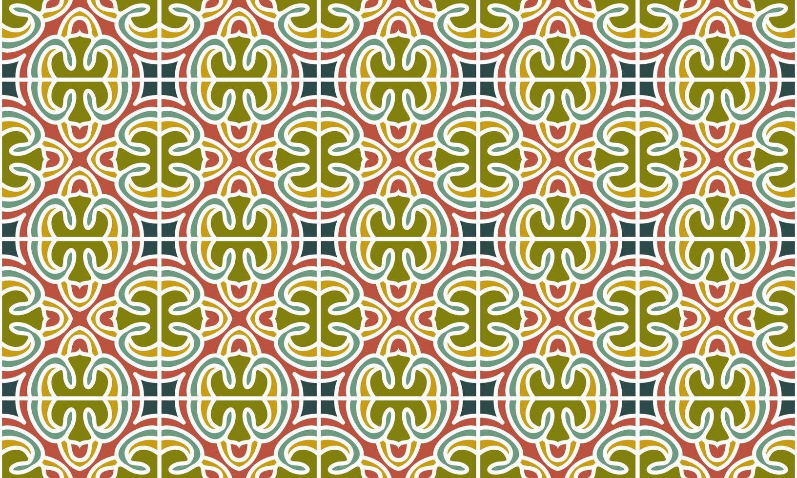 ethnic pattern mandala background vector