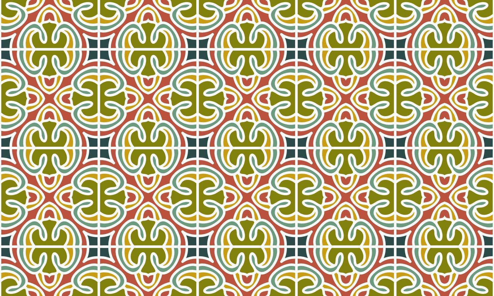 ethnic pattern mandala background vector