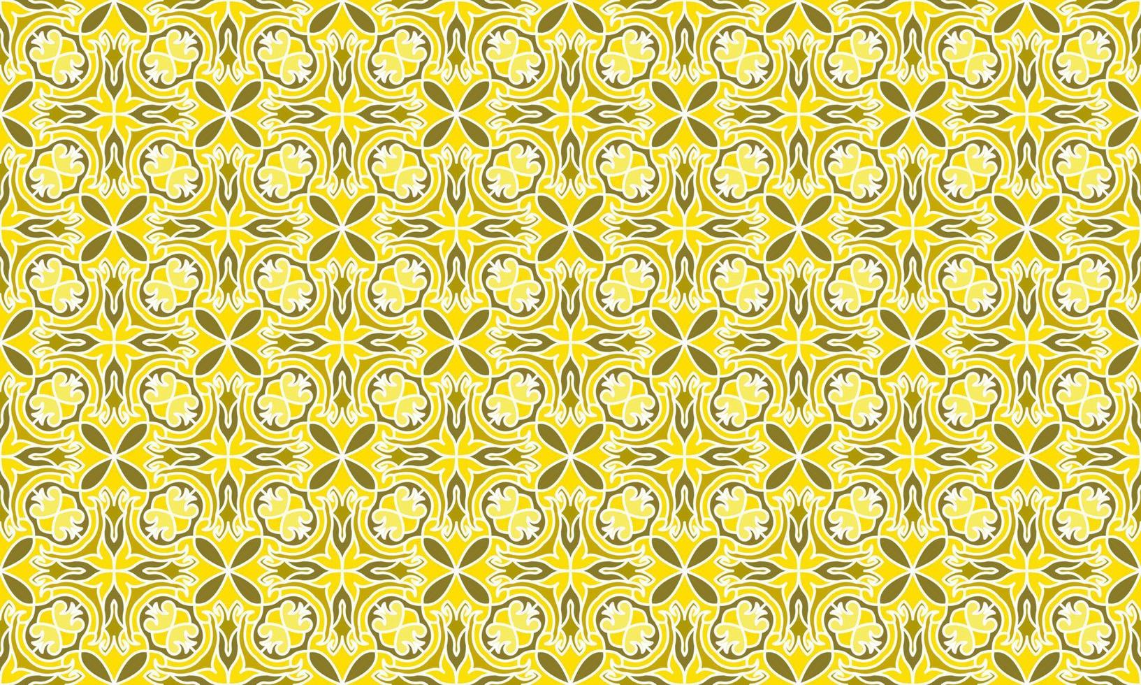 gold background ethnic pattern abstract vector