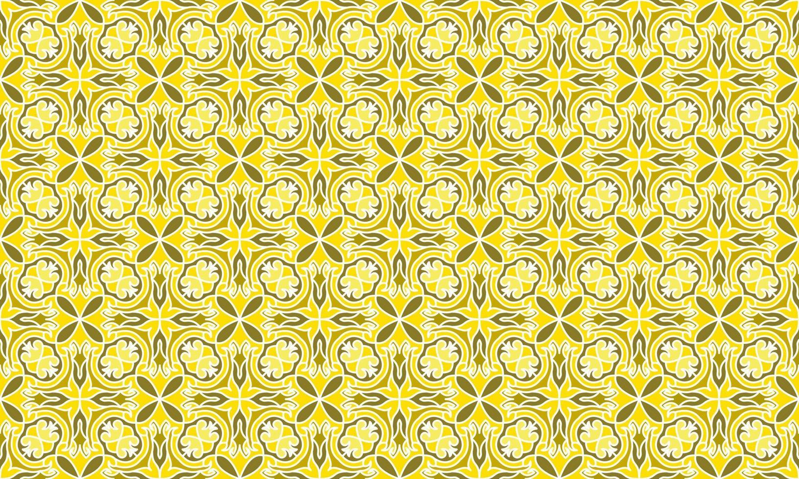 gold background ethnic pattern abstract vector