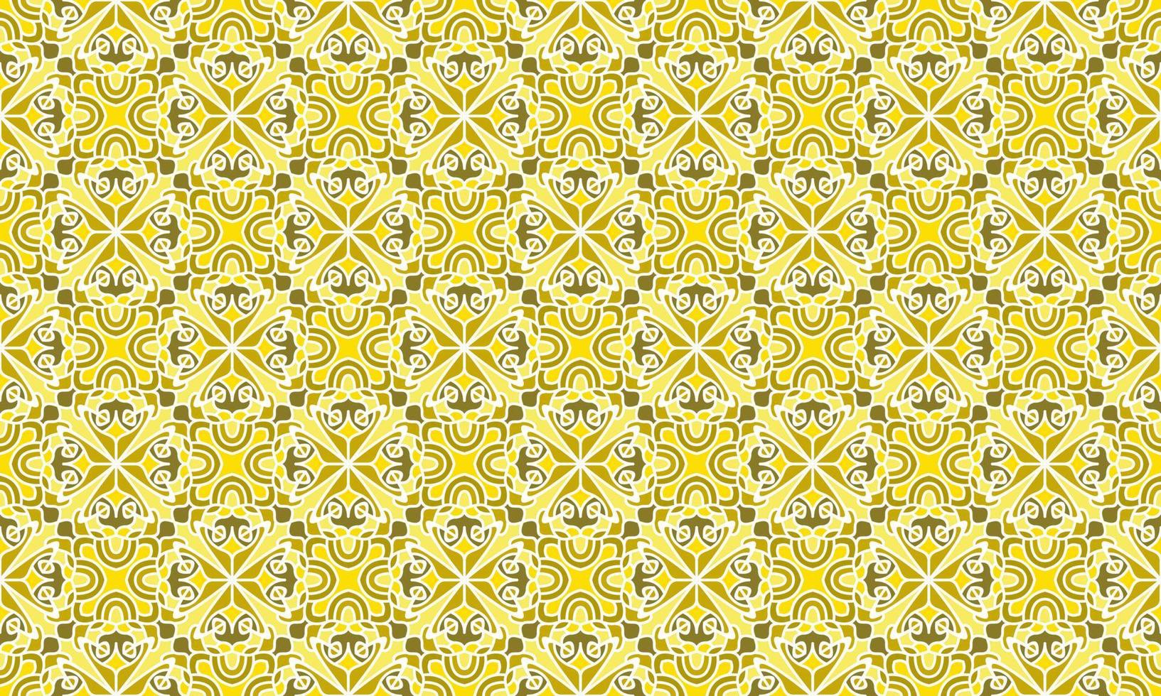 gold background ethnic pattern abstract vector