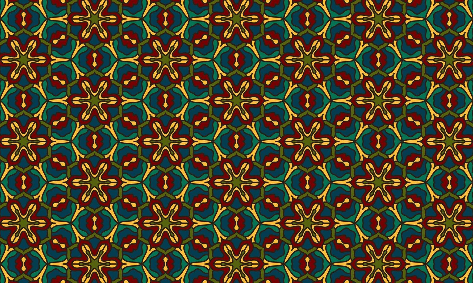 ethnic pattern mandala background vector
