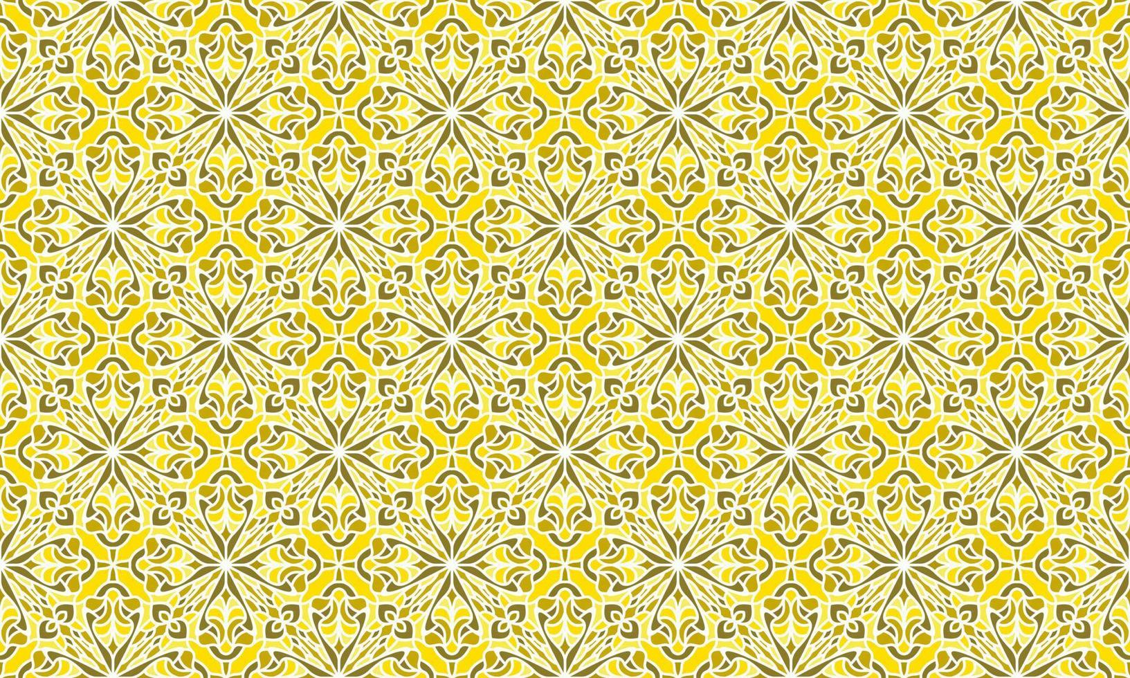 gold background ethnic pattern abstract vector