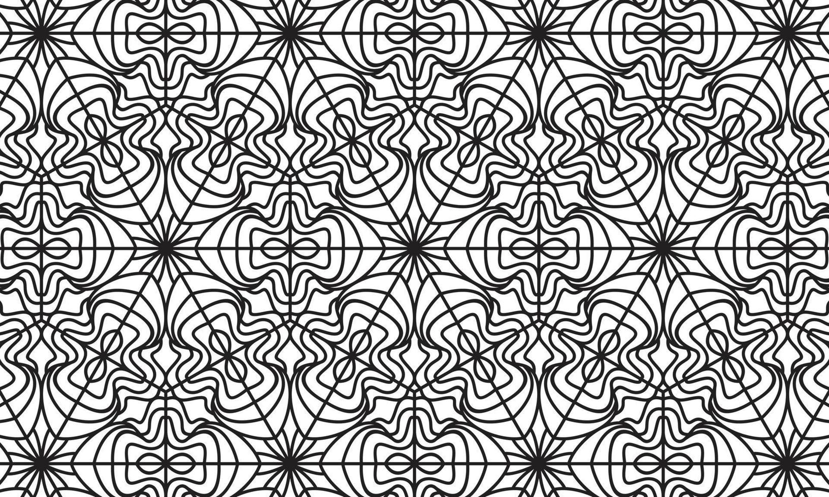 ethnic pattern mandala background vector