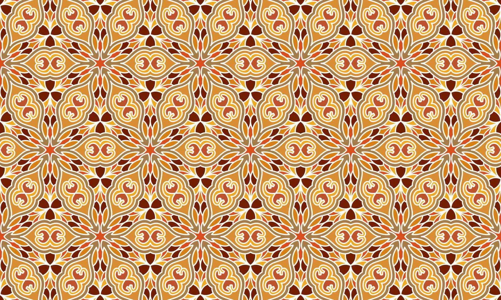 fondo de mandala patrón étnico vector